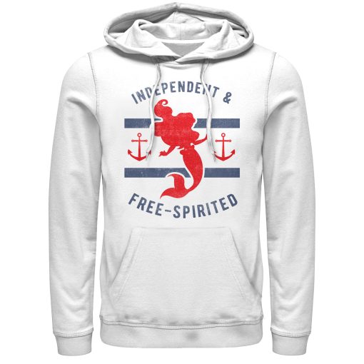 Men_s The Little Mermaid Nautical Spirit Pull Over Hoodie