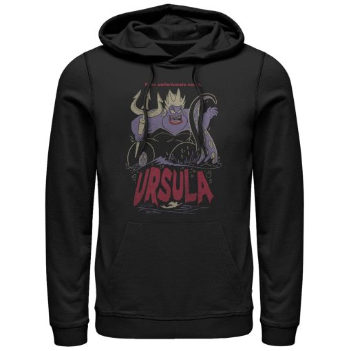 Men_s The Little Mermaid Ursula Sea Witch Pull Over Hoodie