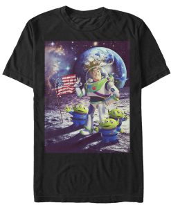 Men_s Toy Story Buzz & Alien Moon Landing T-Shirt