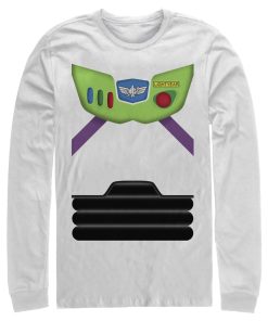 Men_s Toy Story Buzz Lightyear Costume Tee Long Sleeve Shirt