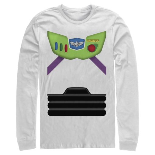 Men_s Toy Story Buzz Lightyear Costume Tee Long Sleeve Shirt