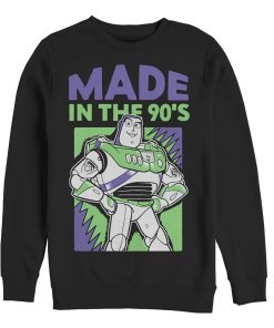 Men_s Toy Story Buzz Lightyear Made in 90s Sweatshirt