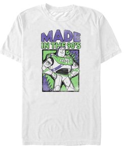 Men_s Toy Story Buzz Lightyear Made in 90s T-Shirt