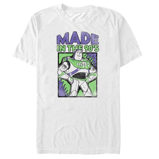 Men_s Toy Story Buzz Lightyear Made in 90s T-Shirt