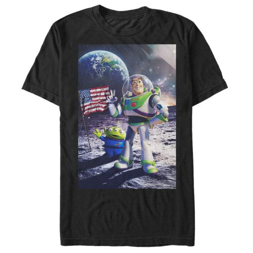 Men_s Toy Story Buzz Lightyear Moon Landing T-Shirt