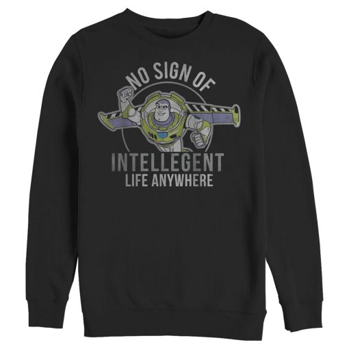 Men_s Toy Story Buzz No Sign Of Intelligent Life Sweatshirt