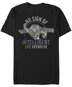Men_s Toy Story Buzz No Sign Of Intelligent Life T-Shirt