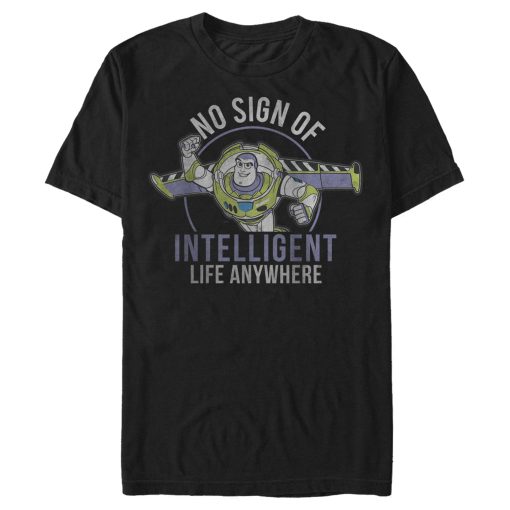 Men_s Toy Story Buzz No Sign Of Intelligent Life T-Shirt