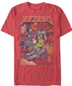 Men_s Toy Story Buzz & Zurg Comic Cover T-Shirt