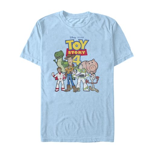 Men_s Toy Story Character Logo Party T-Shirt