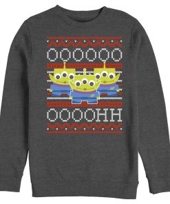 Men_s Toy Story Christmas Alien Ugly Sweater Sweatshirt