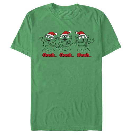 Men_s Toy Story Christmas Santa Aliens T-Shirt