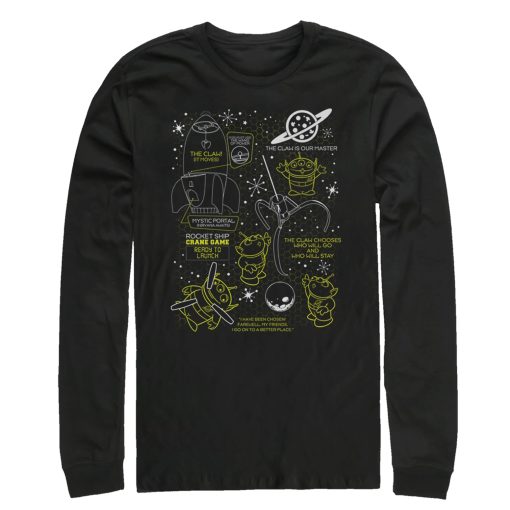 Men_s Toy Story Claw is Our Master Long Sleeve Shirt