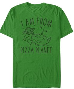 Men_s Toy Story Come in Peace from Pizza Planet T-Shirt