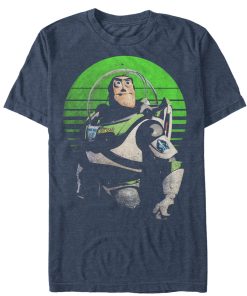 Men_s Toy Story Distressed Buzz Lightyear Pose T-Shirt