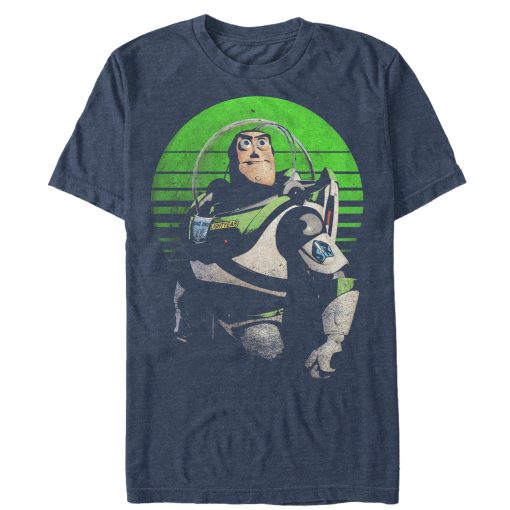 Men_s Toy Story Distressed Buzz Lightyear Pose T-Shirt