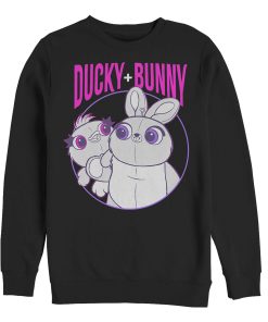 Men_s Toy Story Ducky & Bunny Circle Portrait Sweatshirt