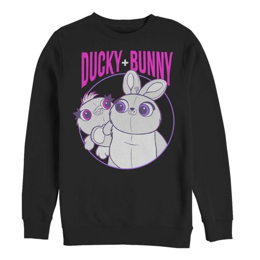 Men_s Toy Story Ducky & Bunny Circle Portrait Sweatshirt