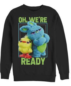 Men_s Toy Story Ducky & Bunny Ready Pose Sweatshirt