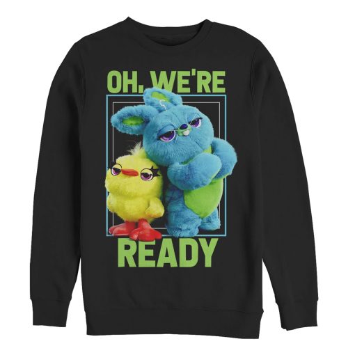 Men_s Toy Story Ducky & Bunny Ready Pose Sweatshirt