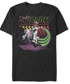 Men_s Toy Story Duke Caboom Neon Race T-Shirt