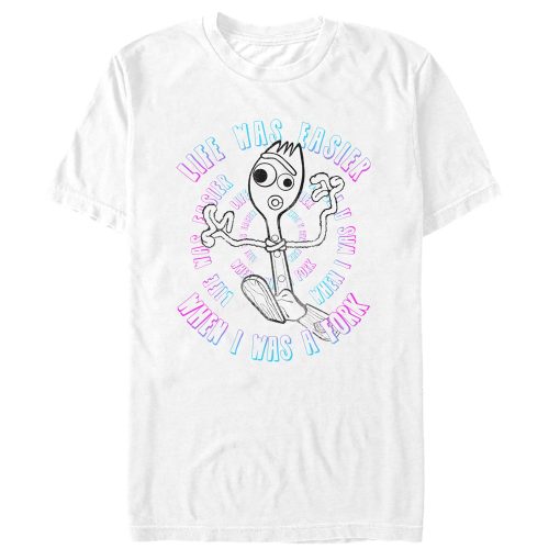 Men_s Toy Story Forky Stay Weird T-Shirt