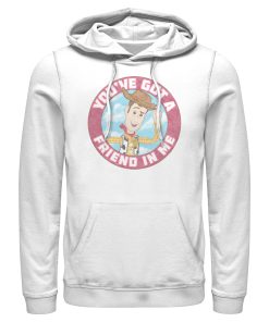 Men_s Toy Story Friend in Me Woody Circle Pull Over Hoodie