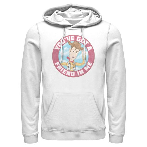 Men_s Toy Story Friend in Me Woody Circle Pull Over Hoodie