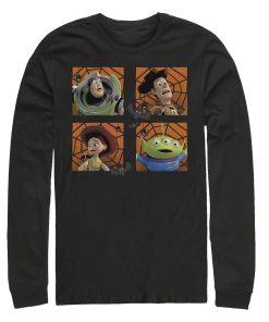 Men_s Toy Story Halloween Character Cobweb Long Sleeve Shirt