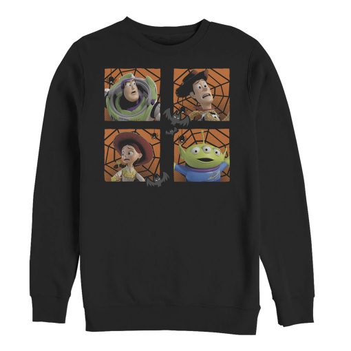 Men_s Toy Story Halloween Character Cobweb Sweatshirt