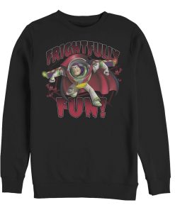 Men_s Toy Story Halloween Frightfully Fun Buzz Sweatshirt