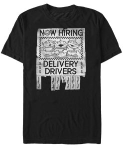 Men_s Toy Story Hiring Pizza Planet Drivers T-Shirt