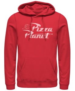 Men_s Toy Story Pizza Planet Logo Pull Over Hoodie
