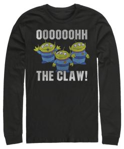 Men_s Toy Story The Claw Squeeze Alien Long Sleeve Shirt