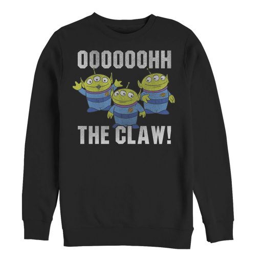 Men_s Toy Story The Claw Squeeze Alien Sweatshirt