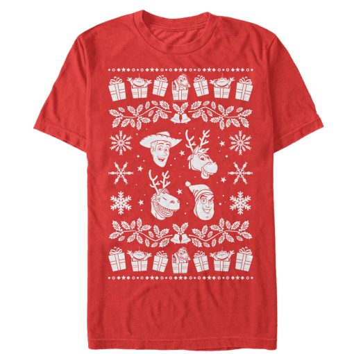 Men_s Toy Story Ugly Christmas Toys T-Shirt