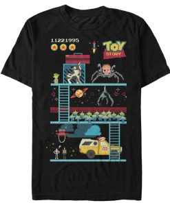 Men_s Toy Story Video Game Doll Spider T-Shirt