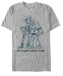 Men_s Toy Story Woody and Buzz Friends T-Shirt