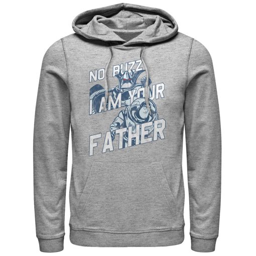 Men_s Toy Story Zurg Buzz I am Your Father Pull Over Hoodie