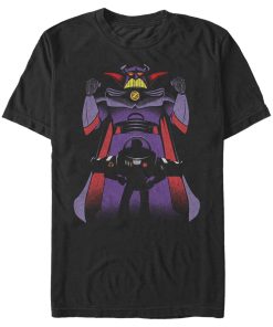 Men_s Toy Story Zurg With Buzz Lightyear Silhouette T-Shirt