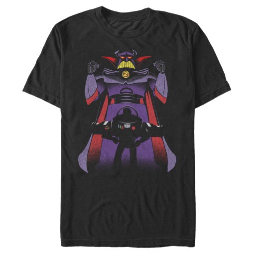 Men_s Toy Story Zurg With Buzz Lightyear Silhouette T-Shirt