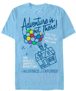 Men_s Up See the World by Balloon T-Shirt