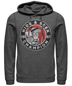 Men_s Where_s Waldo Hide and Seek Champion Pull Over Hoodie