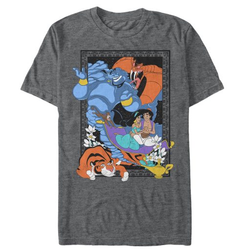 Men’s Aladdin Character Frame T-Shirt