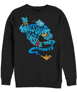 Men’s Aladdin Genie Inside Counts Sweatshirt