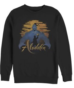 Men’s Aladdin Genie Sunset Silhouette Sweatshirt