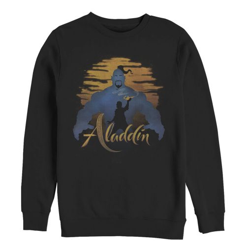 Men’s Aladdin Genie Sunset Silhouette Sweatshirt