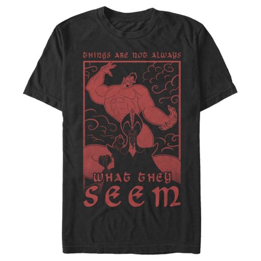 Men’s Aladdin Jafar Not Always What It Seems T-Shirt