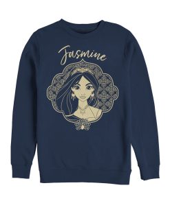 Men’s Aladdin Jasmine Ornate Frame Sweatshirt