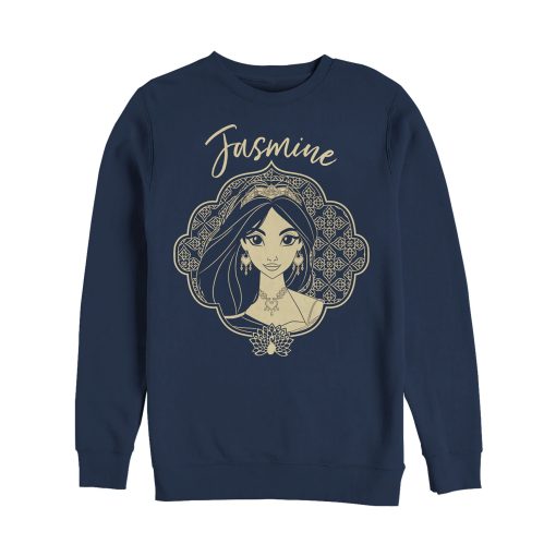 Men’s Aladdin Jasmine Ornate Frame Sweatshirt